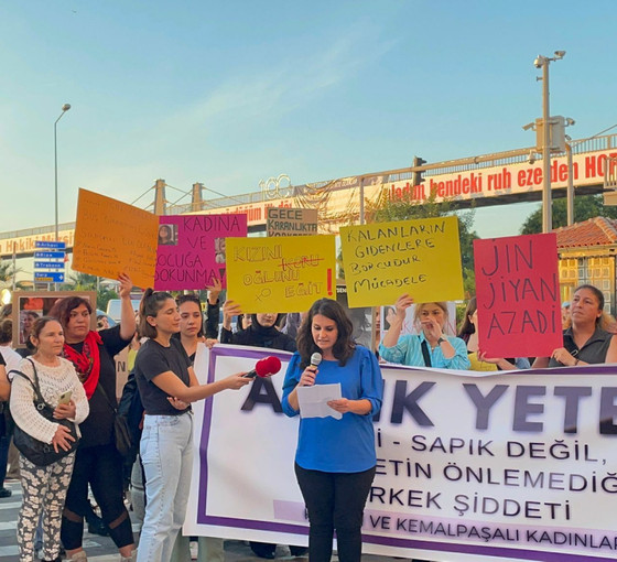 Üç kentte 'kadın cinayetleri' protestosu: ​​​​​​​Endişe duymadan özgürce yaşamak için sokaklardayız