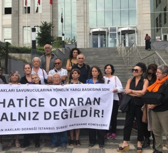 Cezası onanan İHD yöneticisi Onaran cezaevine girdi: 'Hukuk mantığına da vicdanına da aykırı'