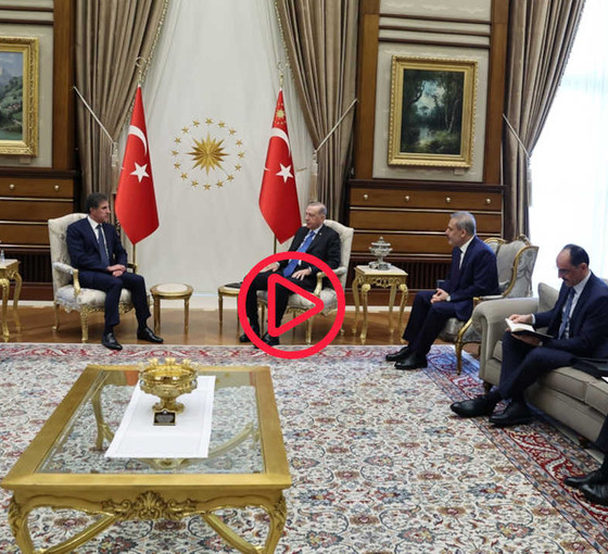 Neçirvan Barzani: Erdoğan'la bölgede istikrarın ve ilişkilerin güçlendirilmesini konuştuk