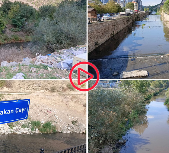 Tersakan Çayı Yeşilırmak’a zehir taşıyor