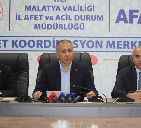 Bakan Yerlikaya: Malatya'daki depremden 187 kişi etkilendi