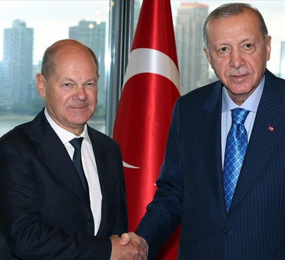 Almanya Başbakanı Olaf Scholz Türkiye'de