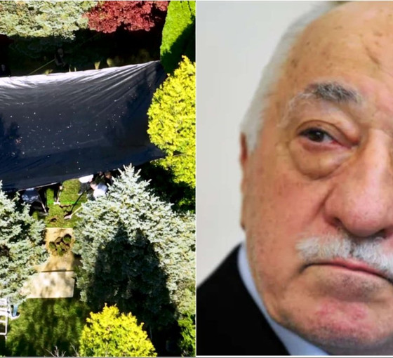 Fethullah Gülen'i gömme hazırlıkları görüntülendi