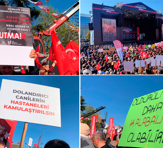 CHP'den Yaşam Hakkı Mitingi... ‘Özel, Kürt sorununun kenarından dolaştı’