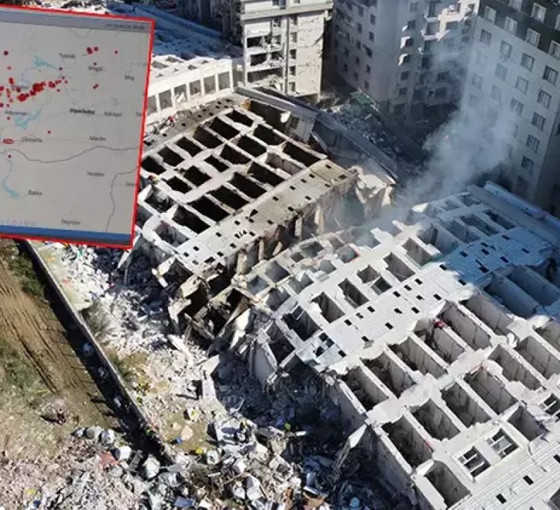 6 Şubat depremlerinin ardından 20 ayda 100 binden fazla artçı deprem meydana geldi