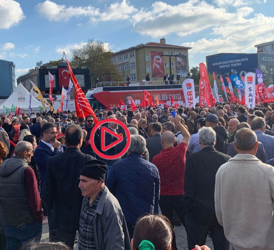 Kılıçdaroğlu'nun çağrısı ‘kayyım’ mitingine yansıdı: 'Sine-i millet değil, sine-i sokak gerek'
