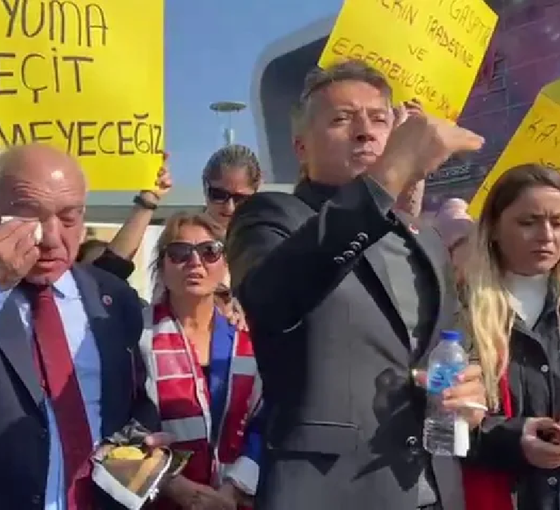 Esenyurt'ta CHP'lilere biber gazlı engelleme: 'Müdahaleyi parsel parsel satanlara yapın'