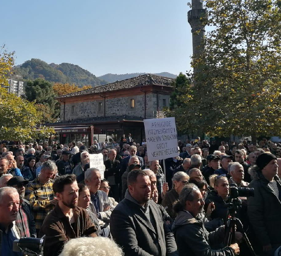 Arhavi, Cengiz Holding'e direniyor