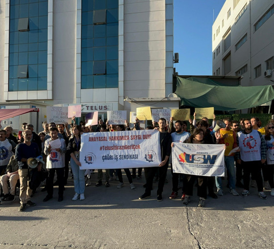 Telus, sendikal mücadele yürüten iki işçiyi işten çıkardı