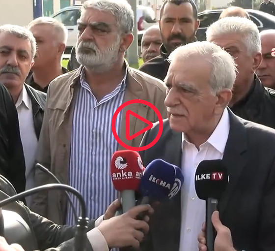 Ahmet Türk'ten Mardin Belediyesi'nin önünde toplanma çağrısı