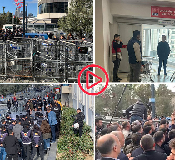 Esenyurt kayyımının talimatıyla CHP Grup Toplantı Odası kilitlendi, belediye önünde arbede yaşandı
