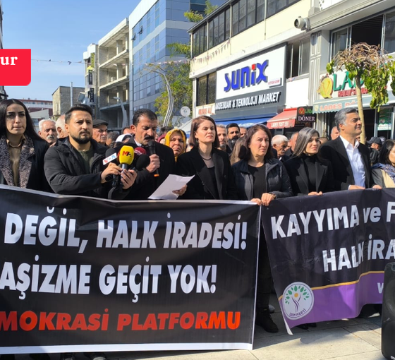 Van'da kayyım protestosu: Size boyun eğmeyeceğiz