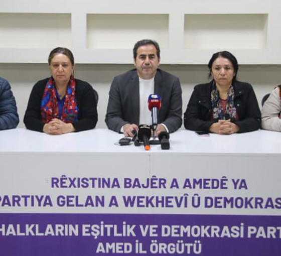 DEM Parti, DBP ve TJA'dan çağrı: Diyarbakır saat 15.00'te kayyıma karşı yürüyecek