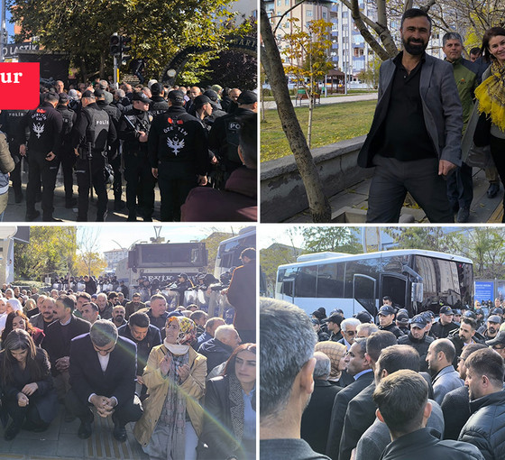 DEM Parti Van'da kayyım politikasını protesto etti