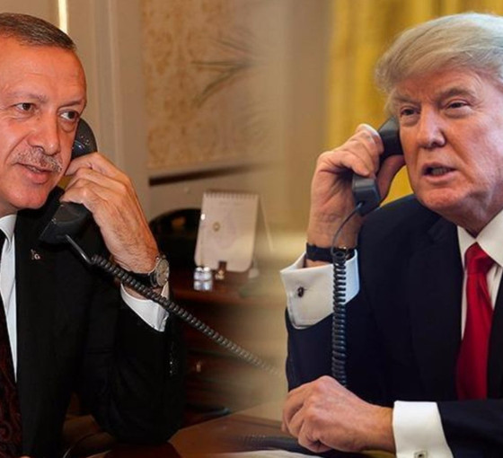 Erdoğan'dan Trump'a tebrik telefonu