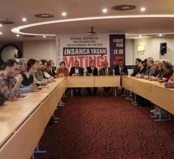 Kartal'da 8 Aralık'ta 'İnsanca Yaşam' mitingi düzenlenecek