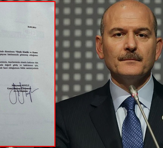 Soylu, Ahmet Özer'e teşekkür mektubu ortaya çıkınca özür diledi