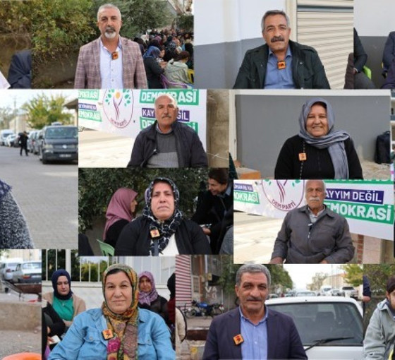 Halfeti'den Batman'daki mitinge çağrı: 'Halk tecridi de kayyımı da istemiyor'