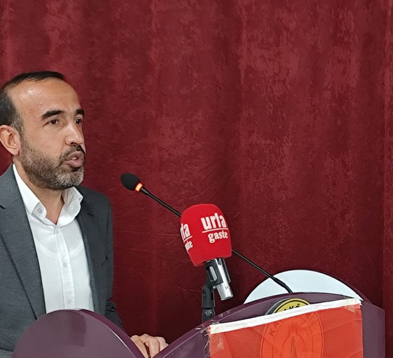 Ferit Şenyaşar, DEM Parti Karaköprü kongresinde konuştu: Kayyım atayanlar barışın gelmesini istemeyen akıldır