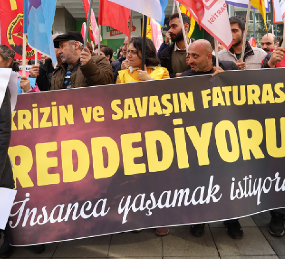 İşçi ve emekçiler Ankara’da buluştu: Krizin ve savaşın faturasını reddediyoruz