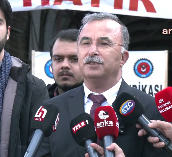 DEM Parti ve TİP heyetinden madenci eylemine destek