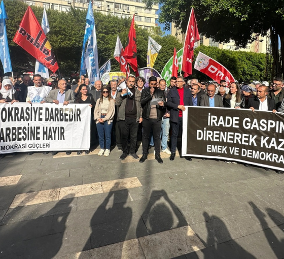 Kayyım atamaları dört ilde protesto edildi: 'Dersim zulme boyun eğmez, teslim olmaz'