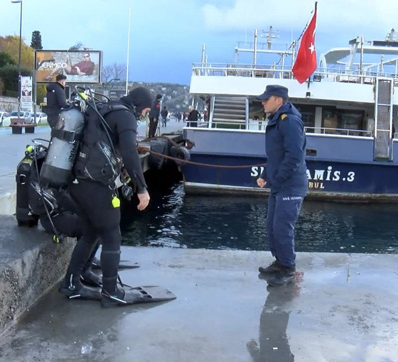 Sarıyer'de iki kişi denizde kayboldu