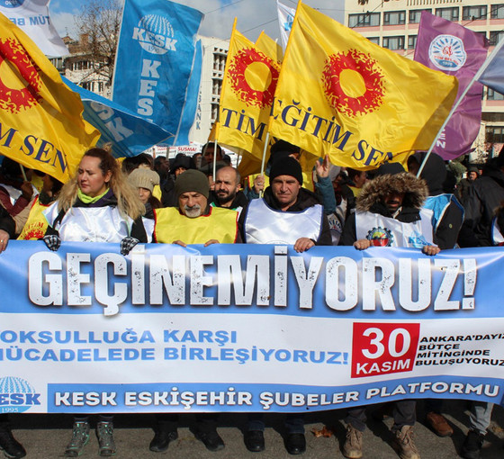 Eskişehir’de 'geçinemiyoruz' eylemi