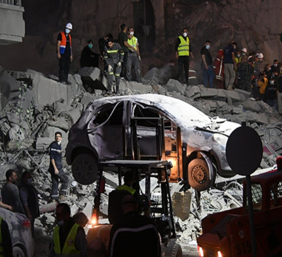 İsrail'in Beyrut merkezinde vurduğu binada ölü sayısı 29'a çıktı