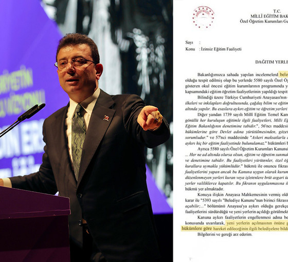 Bakan "yetki alanımız dışında" demişti... İmamoğlu'ndan Bakan Yusuf'a MEB belgesi ile kreş yanıtı