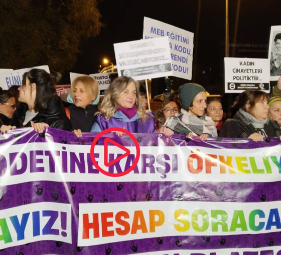 Ankara’da 25 Kasım yürüyüşü: ‘Kayyımlardan hesabı kadınlar soracak'