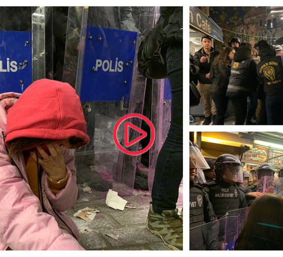 Kadınlar yasağa rağmen toplandı: Karaköy'de sert müdahale edildi, çok sayıda gözaltı