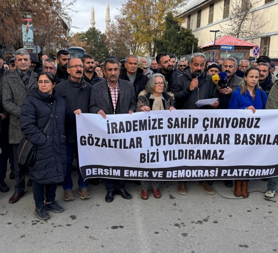 Dersim'de gözaltılara tepki: Açık bir baskı ve cezalandırma girişimidir