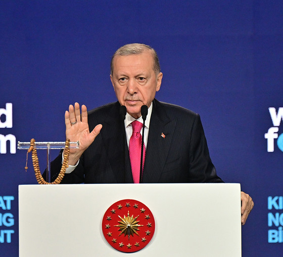 Erdoğan'ın Filistin konuşması protesto edildi: 'Siyonistlerin ağzıyla konuşuyorsun'