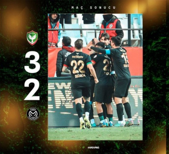 Amedspor 6 hafta sonra taraftarı önünde 3 puanı aldı