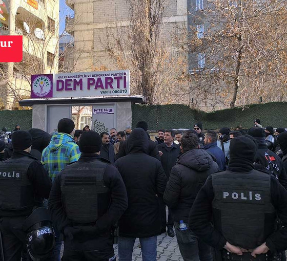 Yargıtay'ın Zeydan kararı Van'da protesto edildi: 'Kürt halkının iradesine çökmeye çalışıyorlar'