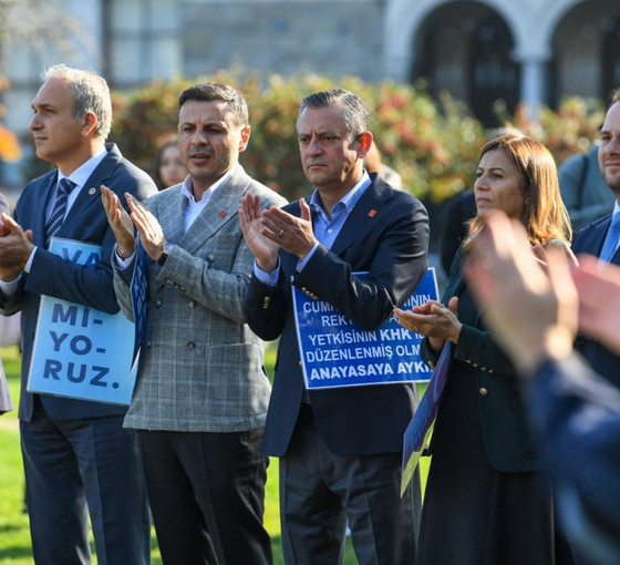 Özgür Özel Boğaziçi direnişinde: 'Orada bir rektör yok, bir kayyım ve işgalci var'