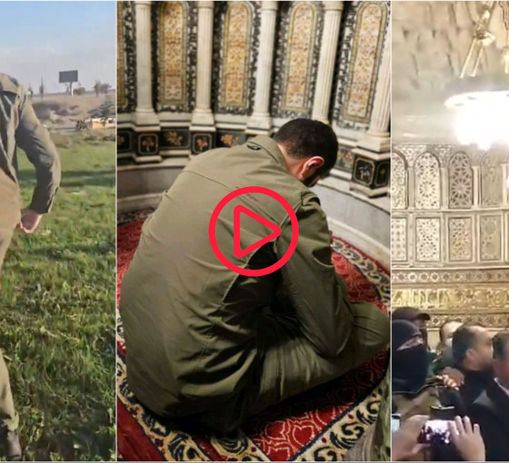 HTŞ lideri Colani Şam'daki Emevi Camii'nde namaz kıldı