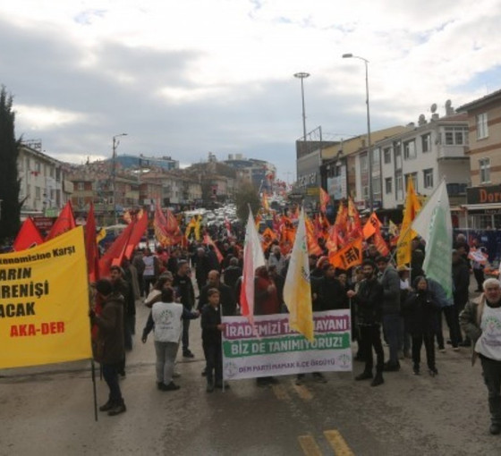 Mamak'ta 'insanca yaşamak istiyoruz' mitingi: Çürüme derinleşti