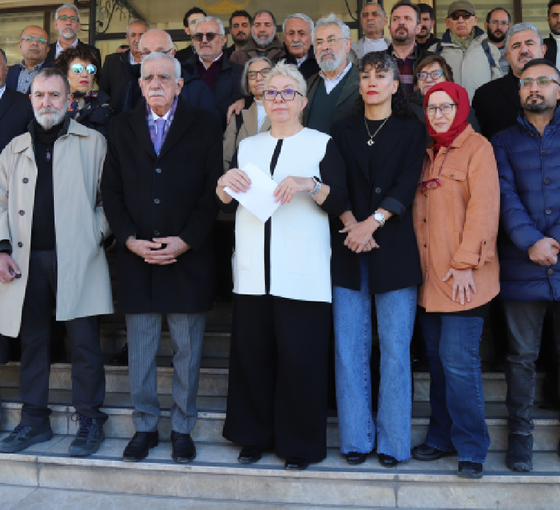 Aydınlardan Ahmet Türk ve Devrim Demir'e ziyaret: Rızamız değil, itirazımız var