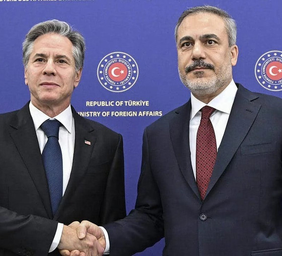 Hakan Fidan, ABD'li mevkidaşı Blinken'la görüştü