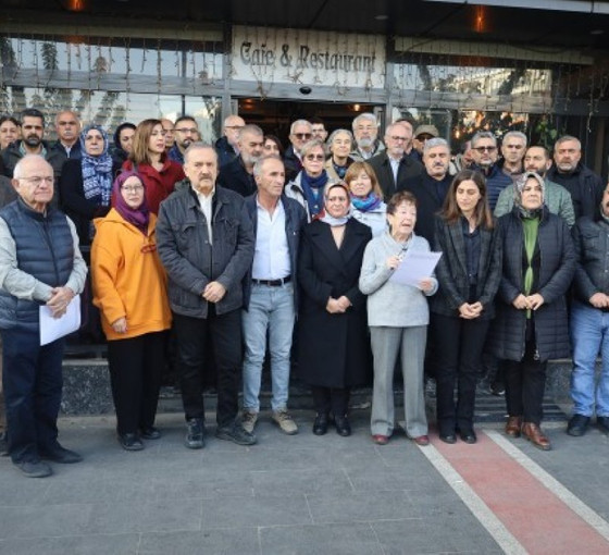 Aydın, gazeteci ve sanatçılar Batman'da: 'Kayyım uygulamalarına rızamız yok, itirazımız var'