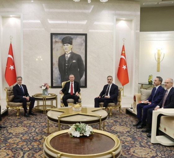 Erdoğan Blinken görüşmesine ilişkin taraflardan açıklama