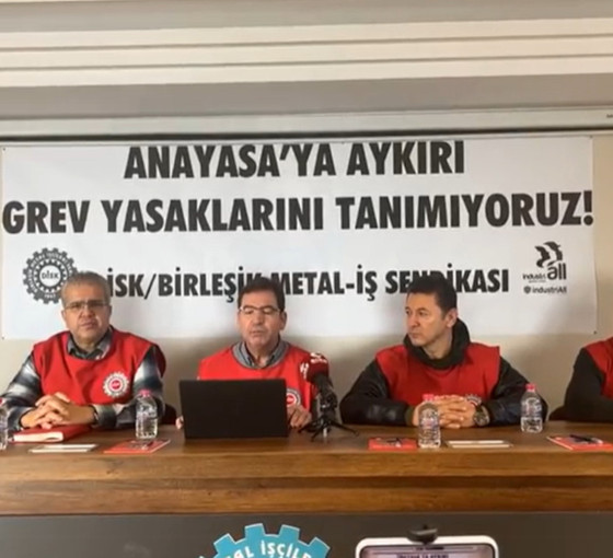 Birleşik Metal İş: Grev yasağını tanımıyoruz, kararlıyız