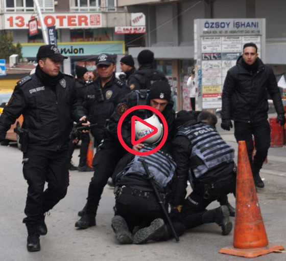 Ankara'da 'Hakkımı ver' diyenlere polis şiddeti