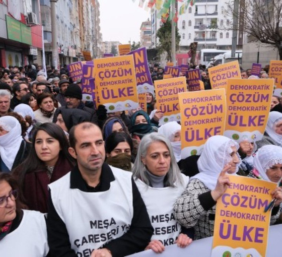 'Demokratik Çözüm ve Özgürlük Yürüyüşü'... Ayten Kordu: Özgür yaşam isteyen herkesi güç vermeye çağırıyoruz