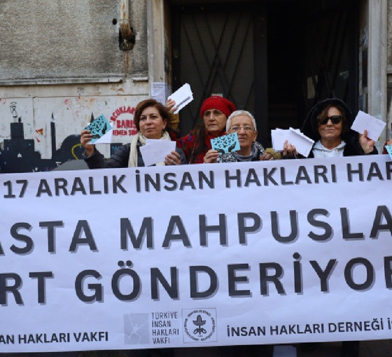 Hasta mahpuslara dayanışma kartı gönderildi: 'Tecrit bir işkence yöntemidir'