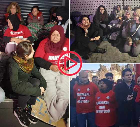 Polonez işçilerinden yürüyüşe üç gün erteleme: 'Bakan çözüm sözü verdi'