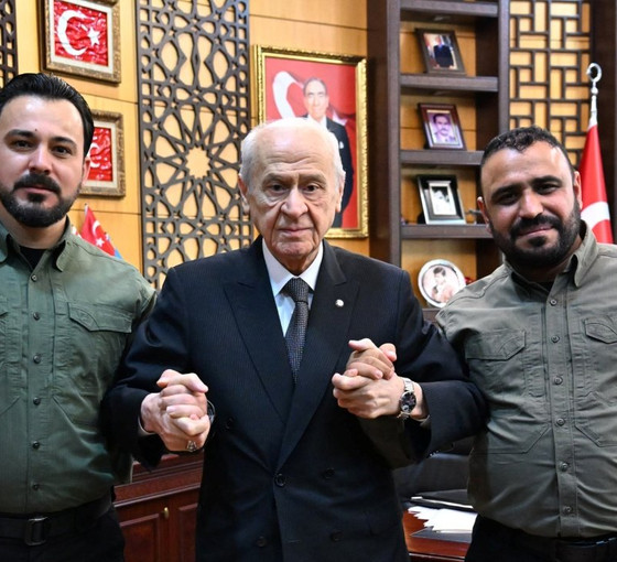 SMO komutanları, Bahçeli'yi ziyaret etti