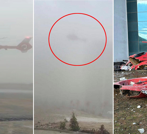 Muğla'da hastaneye çarpan ambulans helikopter düştü: 4 ölü